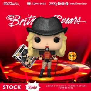 Funko Pop Britney Spears Chase #262 - (Stock) ¡Disponible Ahora!