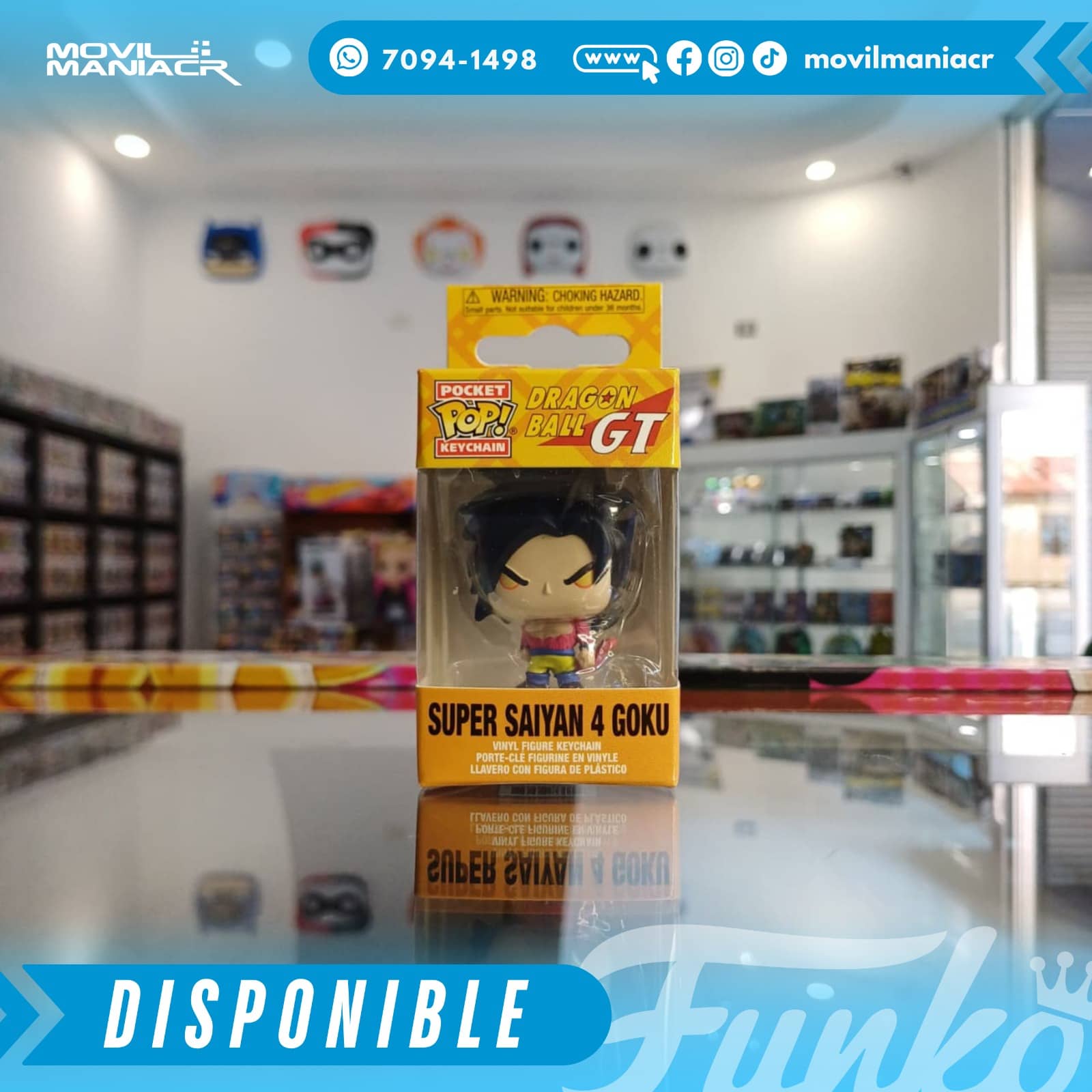 Funko Pop Dragon Ball GT Super Saiyan 4 Goku - Llavero (Stock) ¡Disponible Ahora! 2 Funko Pop Dragon Ball GT Super Saiyan 4 Goku - Llavero (Stock) ¡Disponible Ahora! - Imagen 2