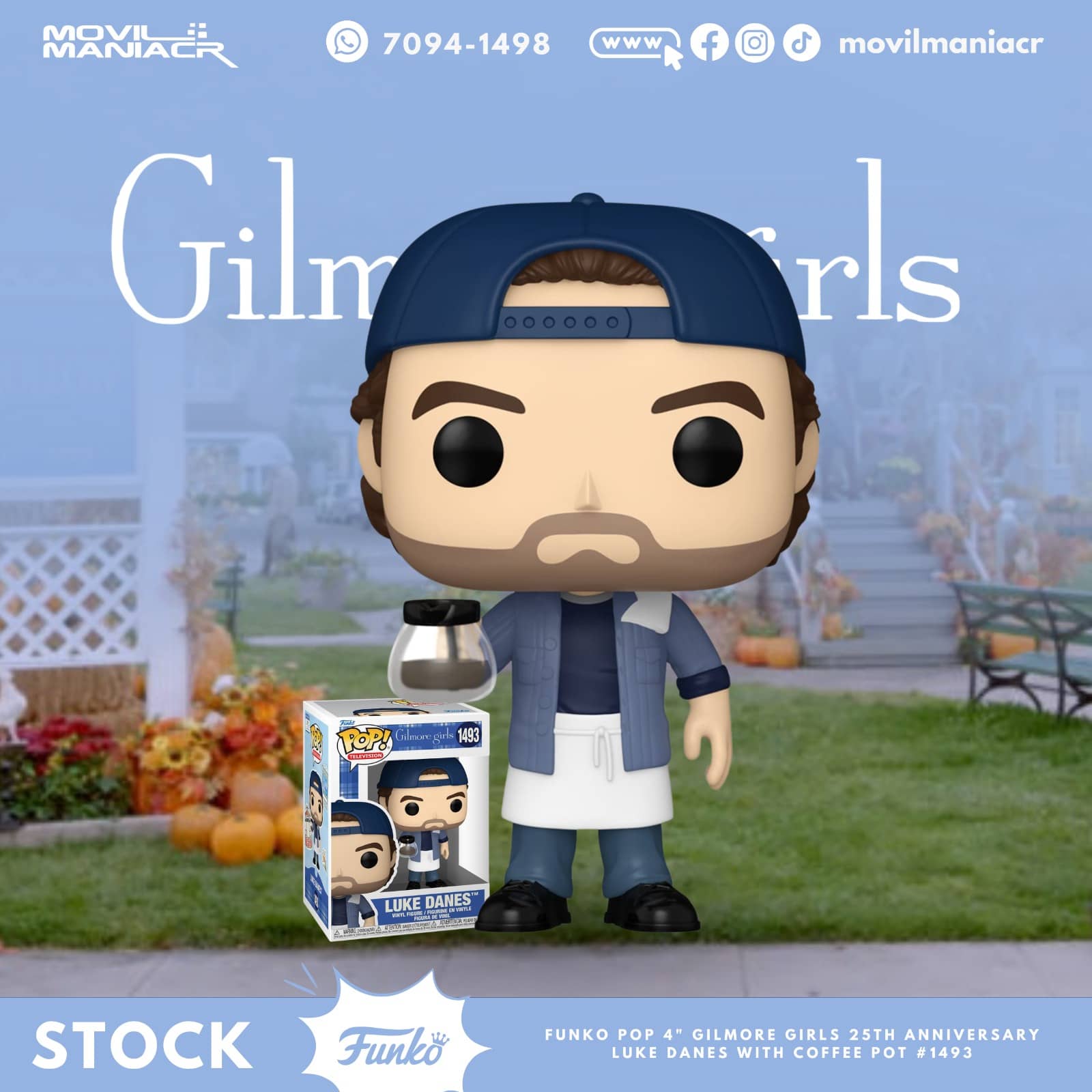 Funko Pop Gilmore Girls Luke Danes #1493 - (Stock) ¡Disponible Ahora! 1 Funko Pop Gilmore Girls Luke Danes #1493 - (Stock) ¡Disponible Ahora!