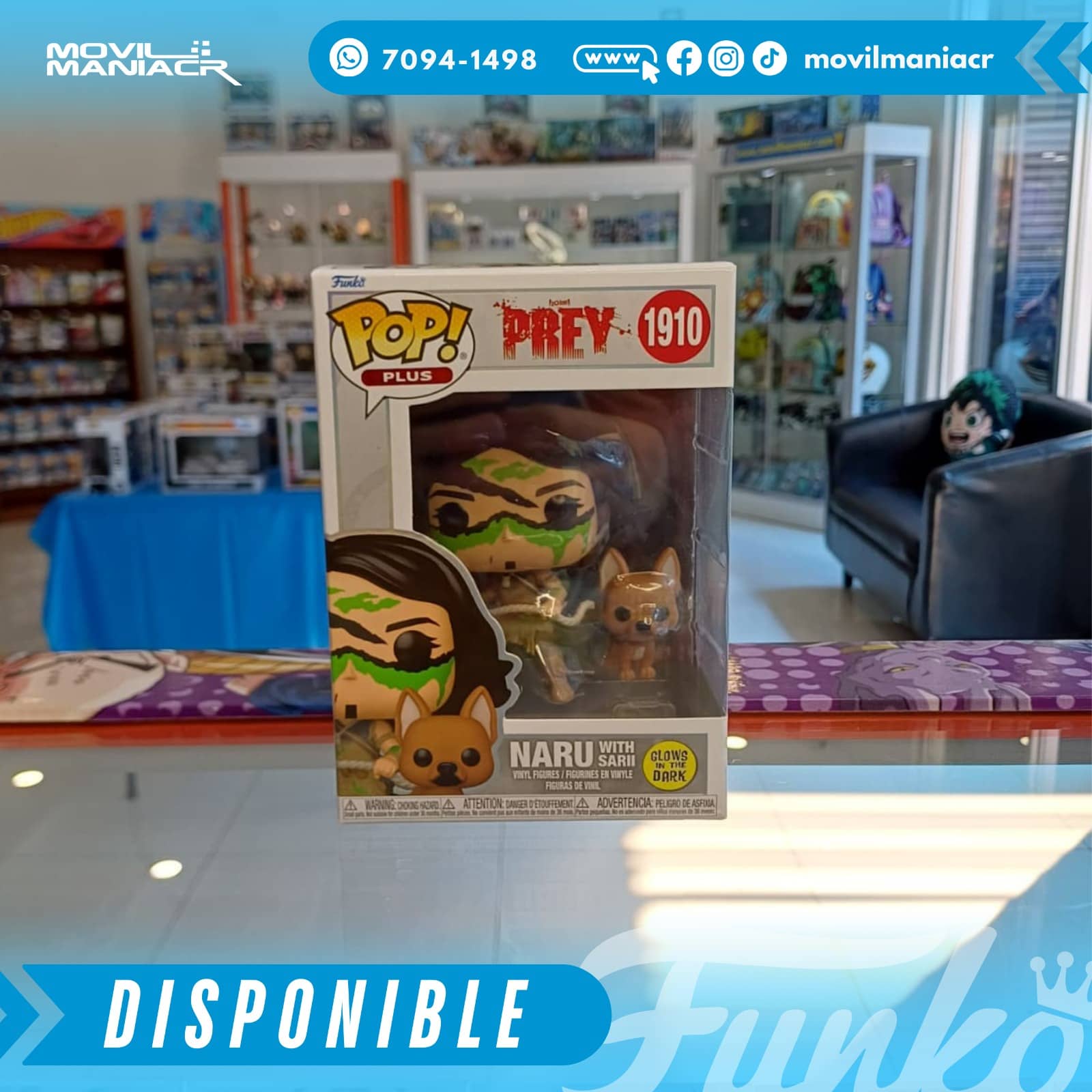 Funko Pop Prey Naru w Sarii GITD #1910 - Plus (Stock) ¡Disponible Ahora! 2 Funko Pop Prey Naru w Sarii GITD #1910 - Plus (Stock) ¡Disponible Ahora! - Imagen 2