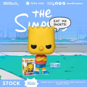 Funko Pop The Simpsons Bart Exclusivo #1742 - (Stock) ¡Disponible Ahora!