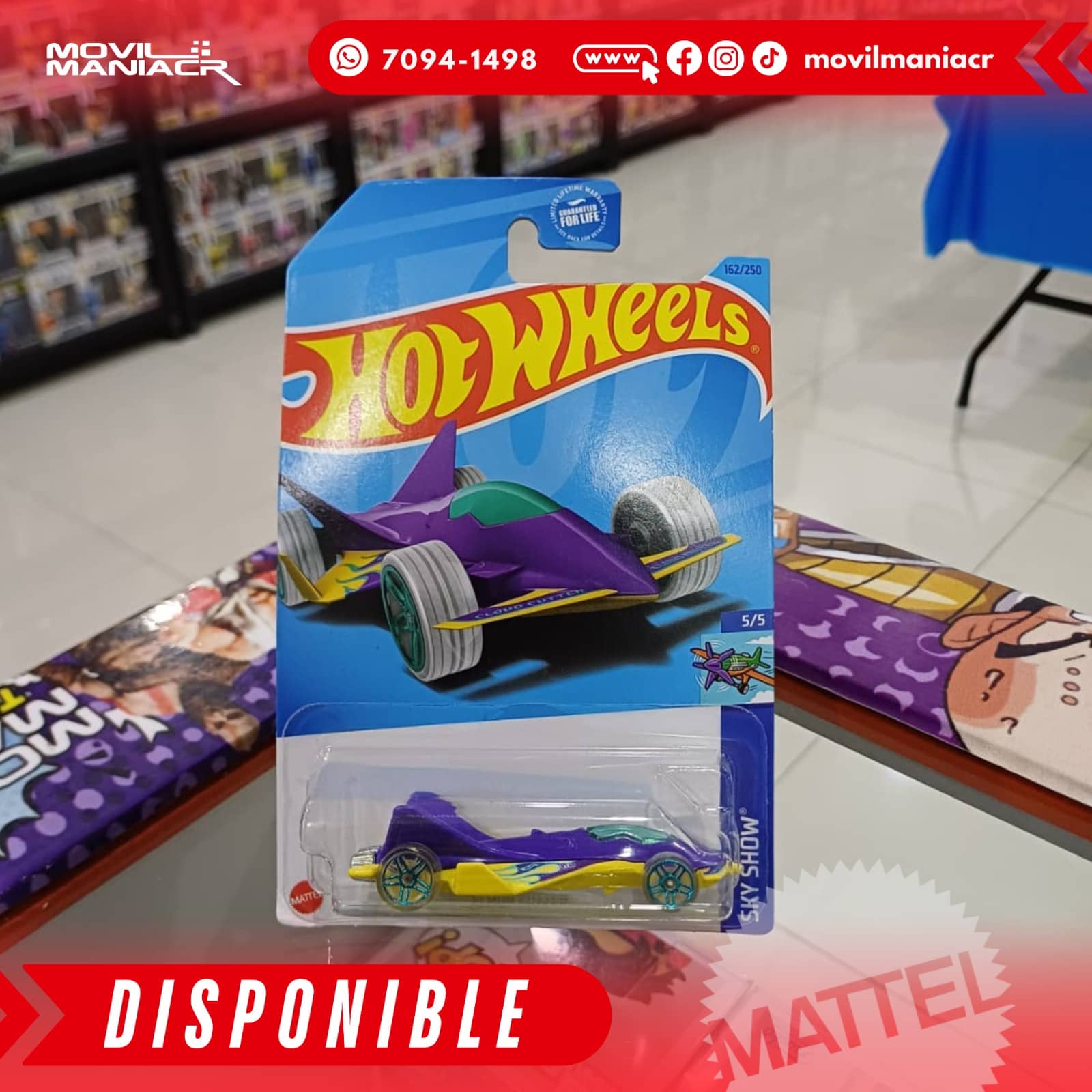 Hot Wheels Cloud Cutter (162/250) 2023 – (Stock) ¡Disponible Ahora! 1 Hot Wheels Cloud Cutter (162250) 2023 – (Stock) ¡Disponible Ahora!