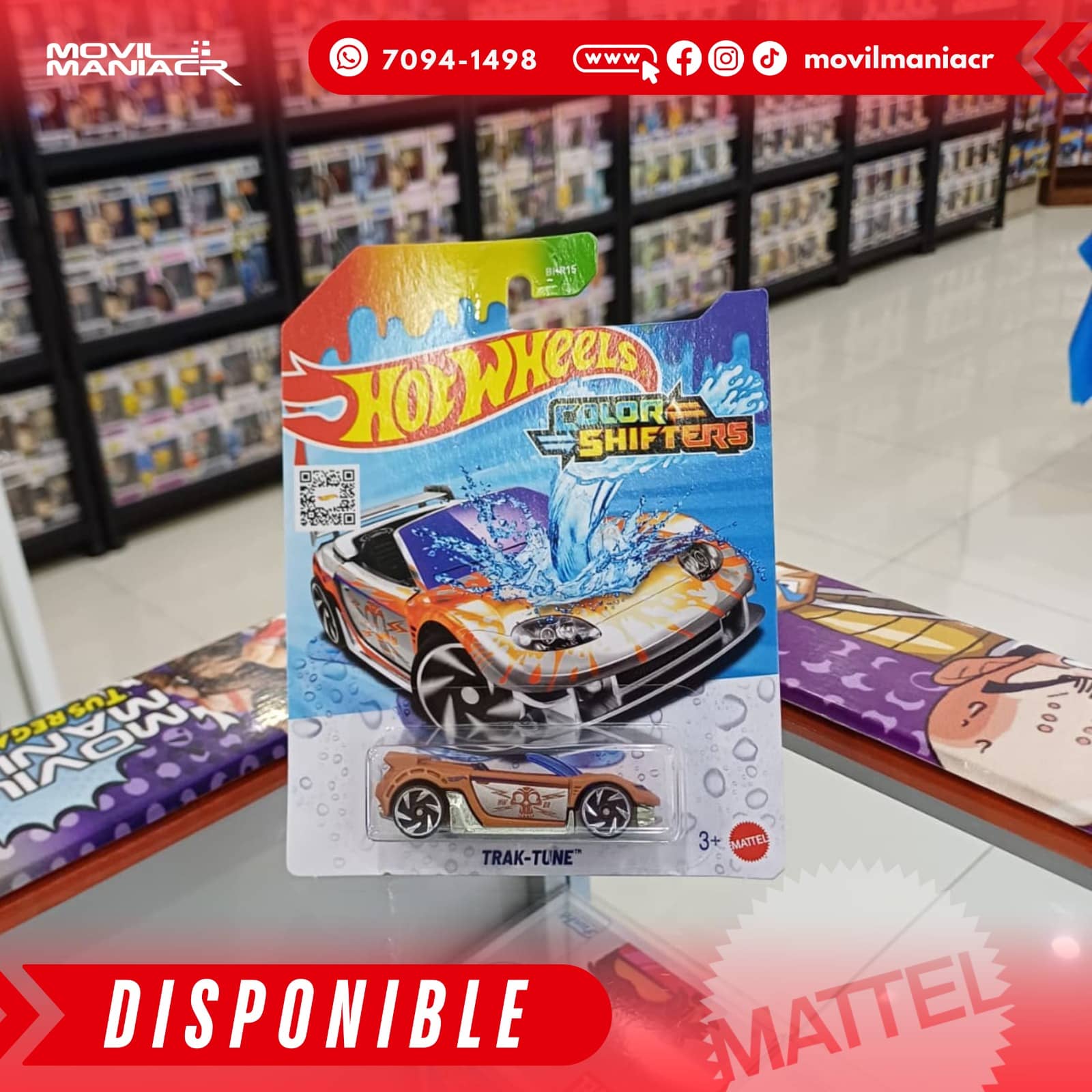 Hot Wheels Color Shifters Trak-Tune - (Stock) ¡Disponible Ahora! 1 Hot Wheels Color Shifters Trak-Tune - (Stock) ¡Disponible Ahora!