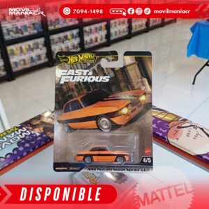 Hot Wheels Fast and Furious Alfa Romeo Giulia Sprint GTA - Premium (Stock) ¡Disponible Ahora!