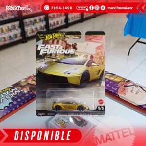 Hot Wheels Fast and Furious Lamborghini Gallardo LP 570 - Premium (Stock) ¡Disponible Ahora!