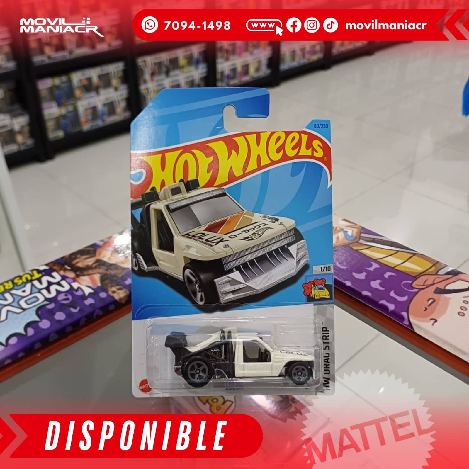 Hot Wheels Lolux (80/250) 2023 – (Stock) ¡Disponible Ahora! 1 Hot Wheels Lolux (80250) 2023 – (Stock) ¡Disponible Ahora!