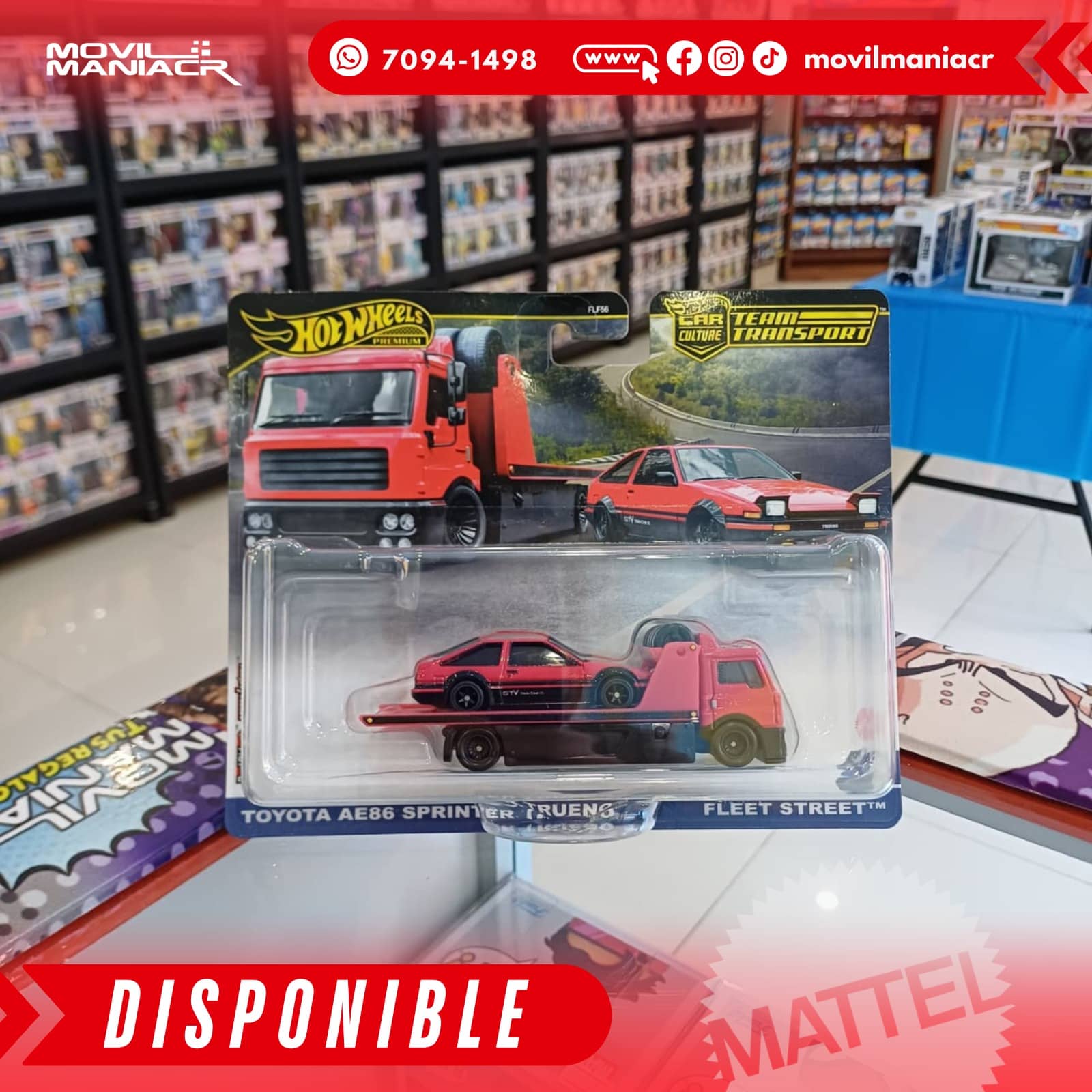 Hot Wheels Team Transport Toyota AE86 Sprinter Trueno 2025 - (Stock) ¡Disponible Ahora! 1 Hot Wheels Team Transport Toyota AE86 Sprinter Trueno 2025 - (Stock) ¡Disponible Ahora!