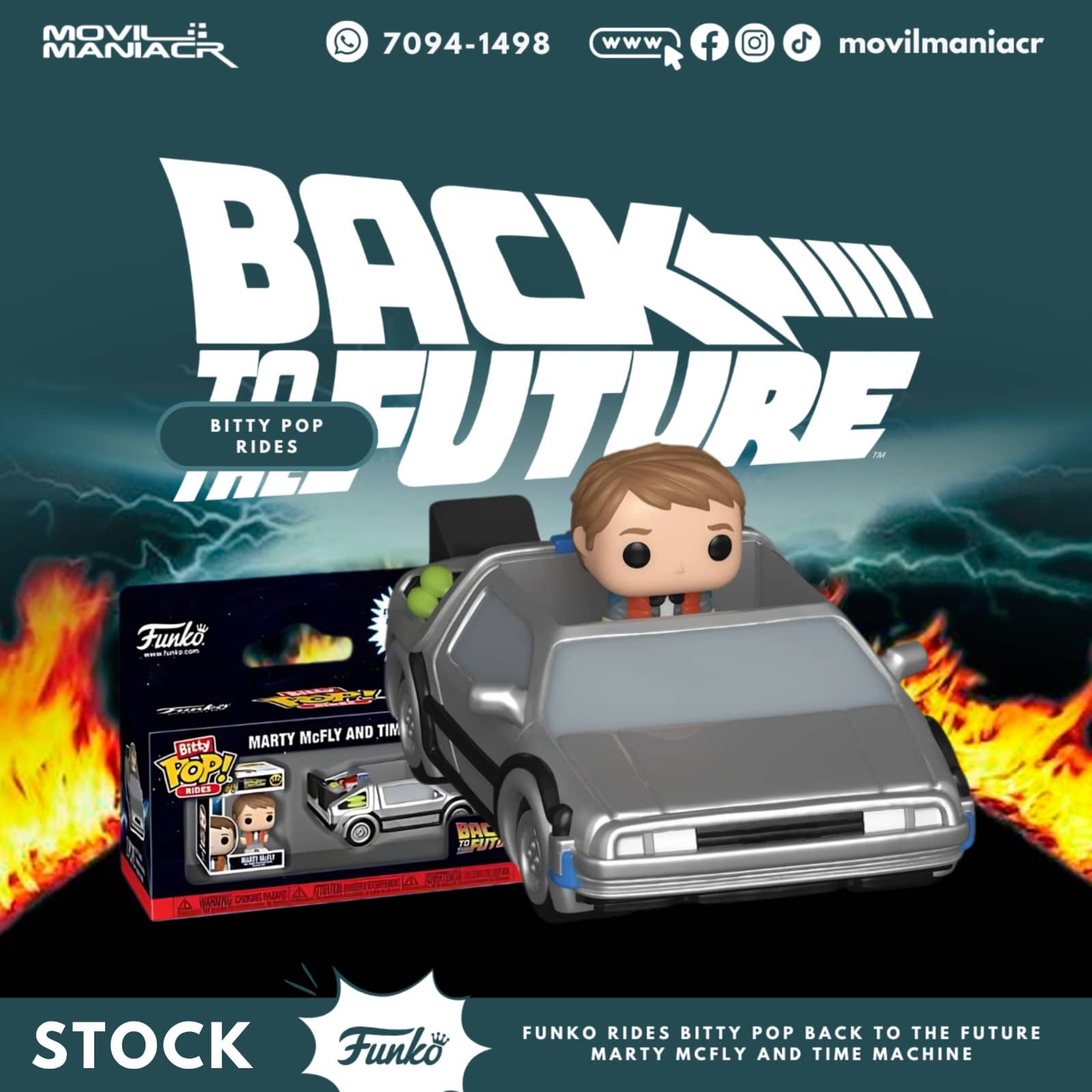 Rides Bitty Pop Back to the Future Marty McFly - (Stock) ¡Disponible Ahora! 1 Rides Bitty Pop Back to the Future Marty McFly - (Stock) ¡Disponible Ahora!