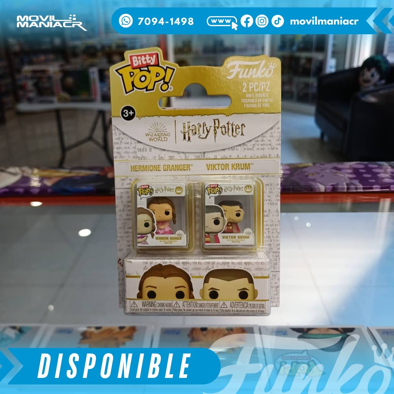 2-Pack Bitty Pop Harry Potter - (Stock) ¡Disponible Ahora! 2 2-Pack Bitty Pop Harry Potter - (Stock) ¡Disponible Ahora! - Imagen 2