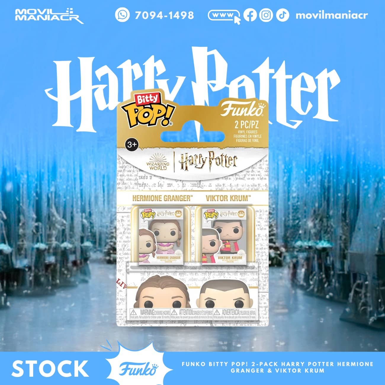 2-Pack Bitty Pop Harry Potter - (Stock) ¡Disponible Ahora! 1 2-Pack Bitty Pop Harry Potter - (Stock) ¡Disponible Ahora!