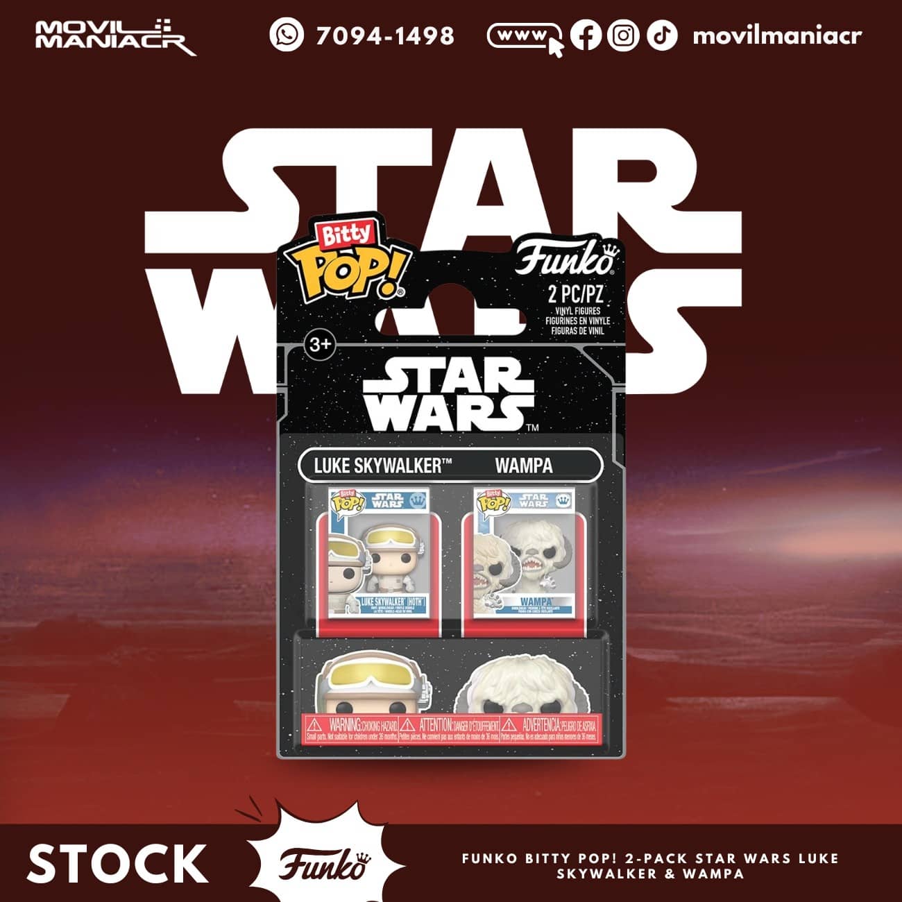 2-Pack Bitty Pop Star Wars - (Stock) ¡Disponible Ahora! 1 2-Pack Bitty Pop Star Wars - (Stock) ¡Disponible Ahora!