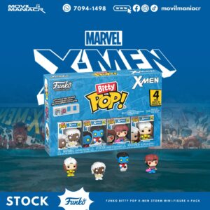 4-Pack Bitty Pop X-Men Storm - (Stock) ¡Disponible Ahora!