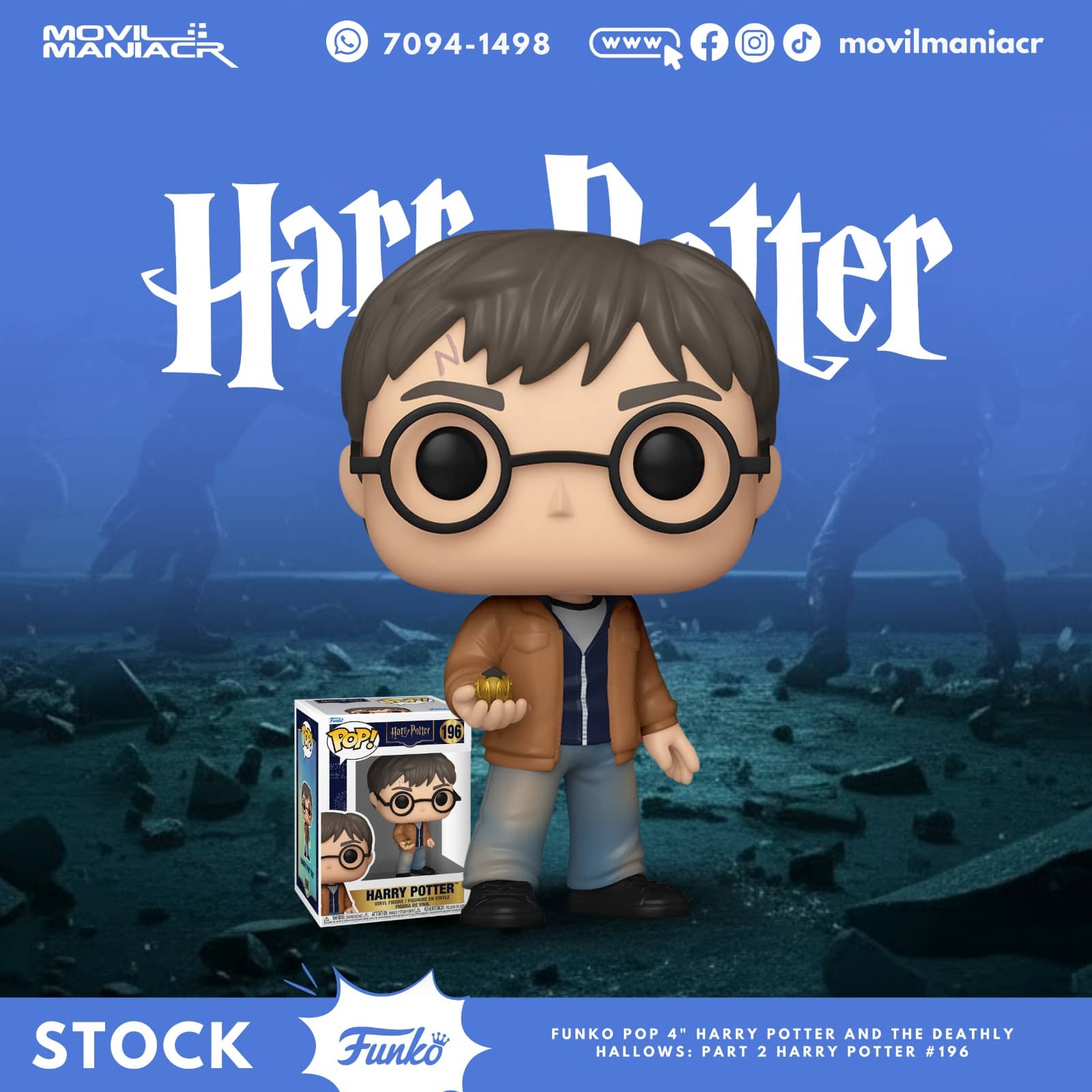 Funko Pop Harry Potter #196 - (Stock) ¡Disponible Ahora! 1 Funko Pop Harry Potter #196 - (Stock) ¡Disponible Ahora!