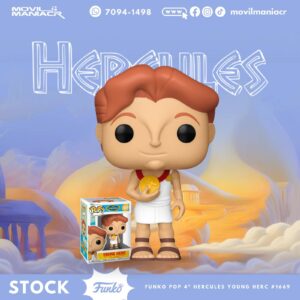 Funko Pop Hercules Young Herc #1669 - (Stock) ¡Disponible Ahora!