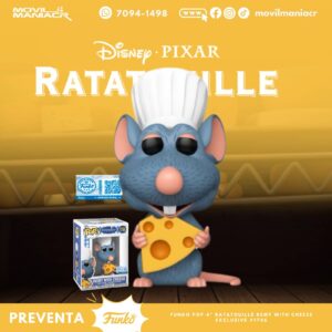 Funko Pop Ratatouille Remy Exclusivo #1746 - (Preventa) ¡Reserva Ahora!