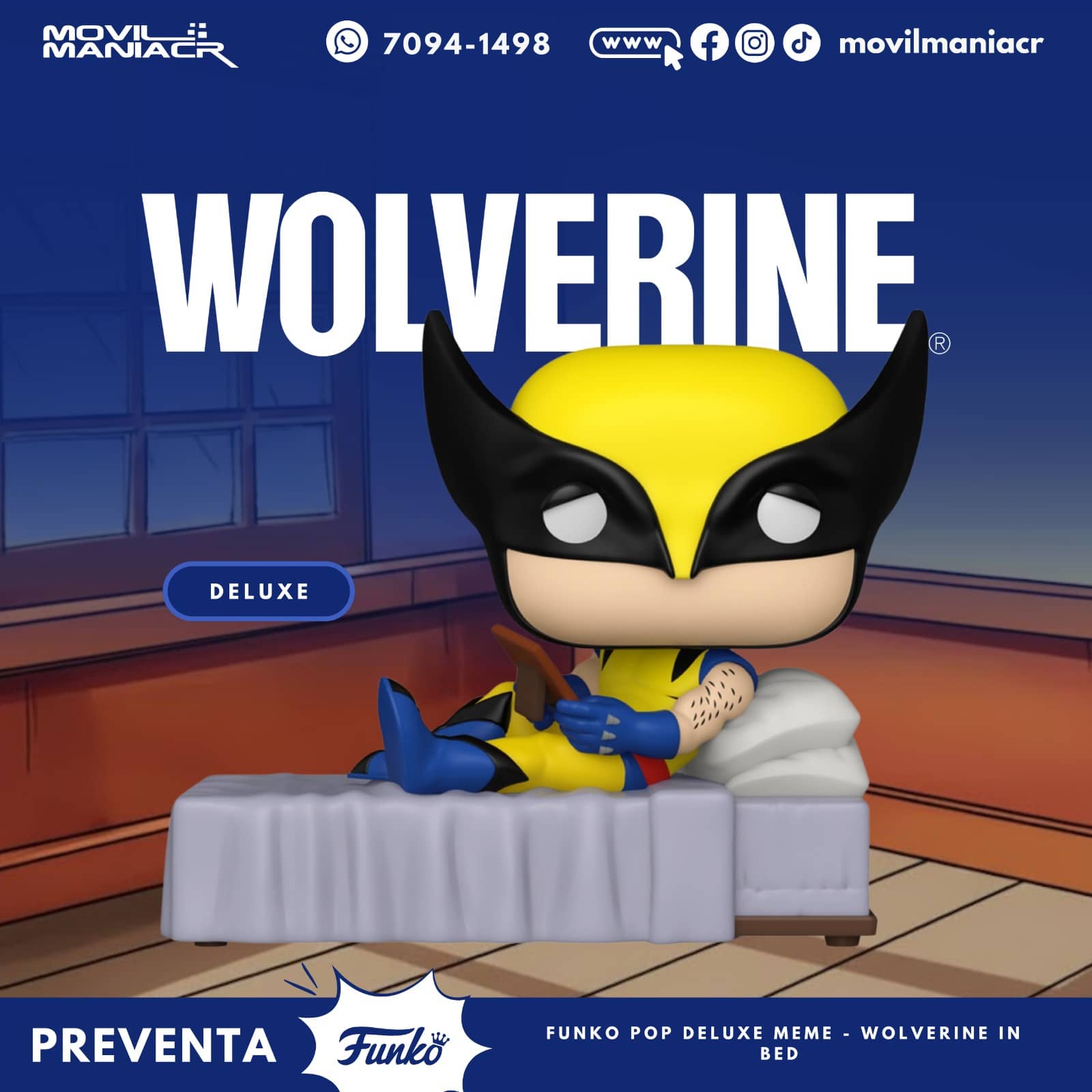 Funko Pop Wolverine Deluxe - (Preventa) ¡Reserva Ahora! 1 Funko Pop Wolverine Deluxe - (Preventa) ¡Reserva Ahora!