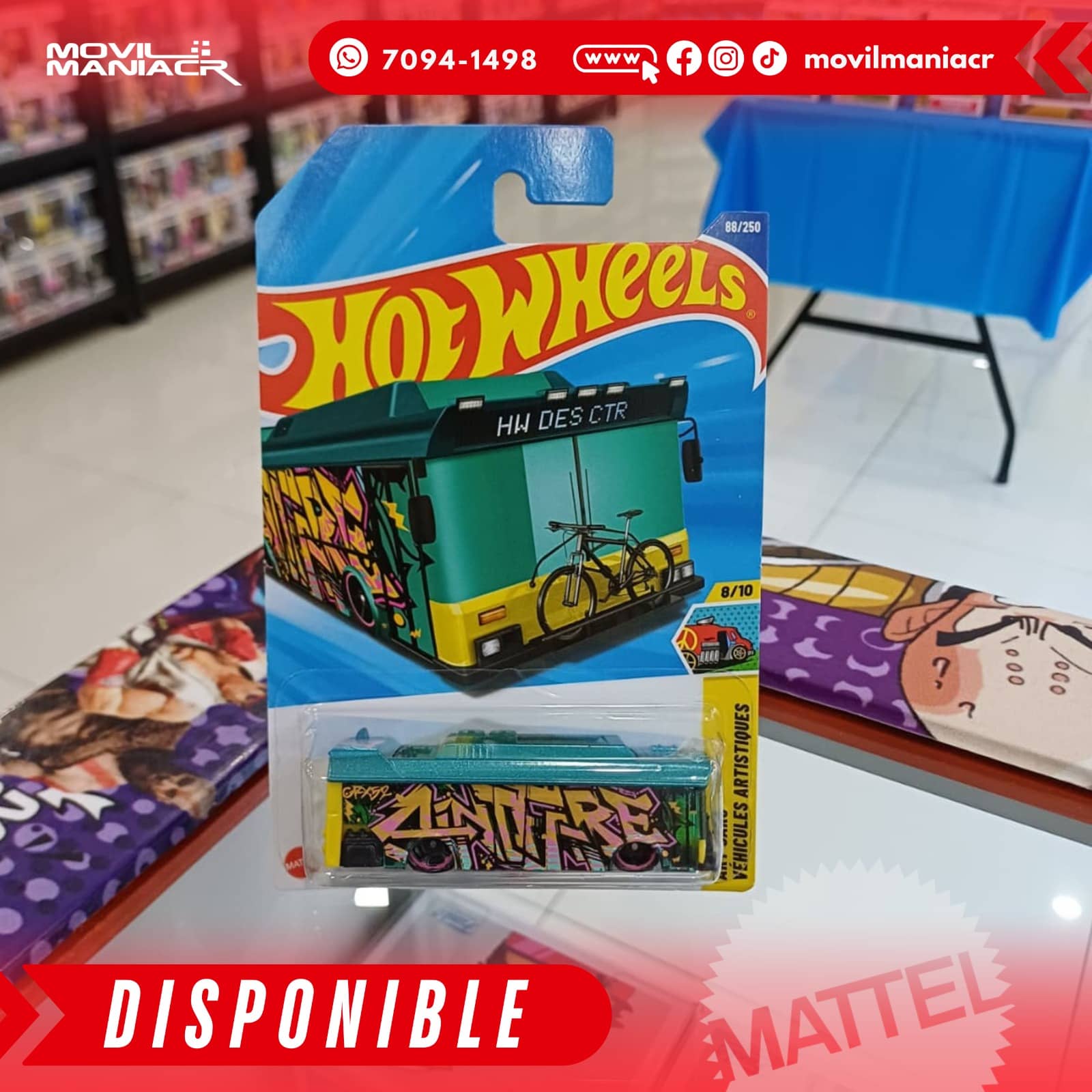 Hot Wheels Ain't Fare (88/250) 2025 – (Stock) ¡Disponible Ahora! 1 Hot Wheels Ain't Fare (88250) 2025 – (Stock) ¡Disponible Ahora!