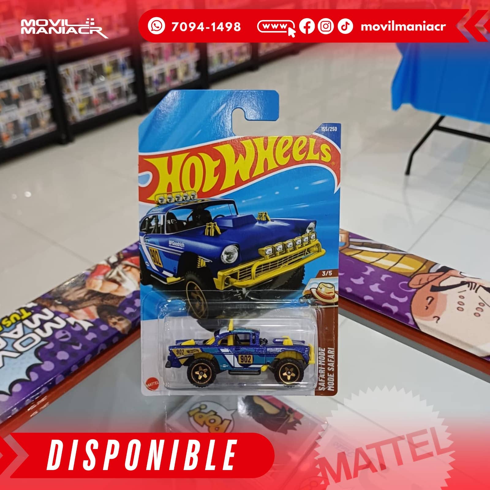 Hot Wheels Big Air Bel-Air (155/250) 2025 – (Stock) ¡Disponible Ahora! 1 Hot Wheels Big Air Bel-Air (155250) 2025 – (Stock) ¡Disponible Ahora!