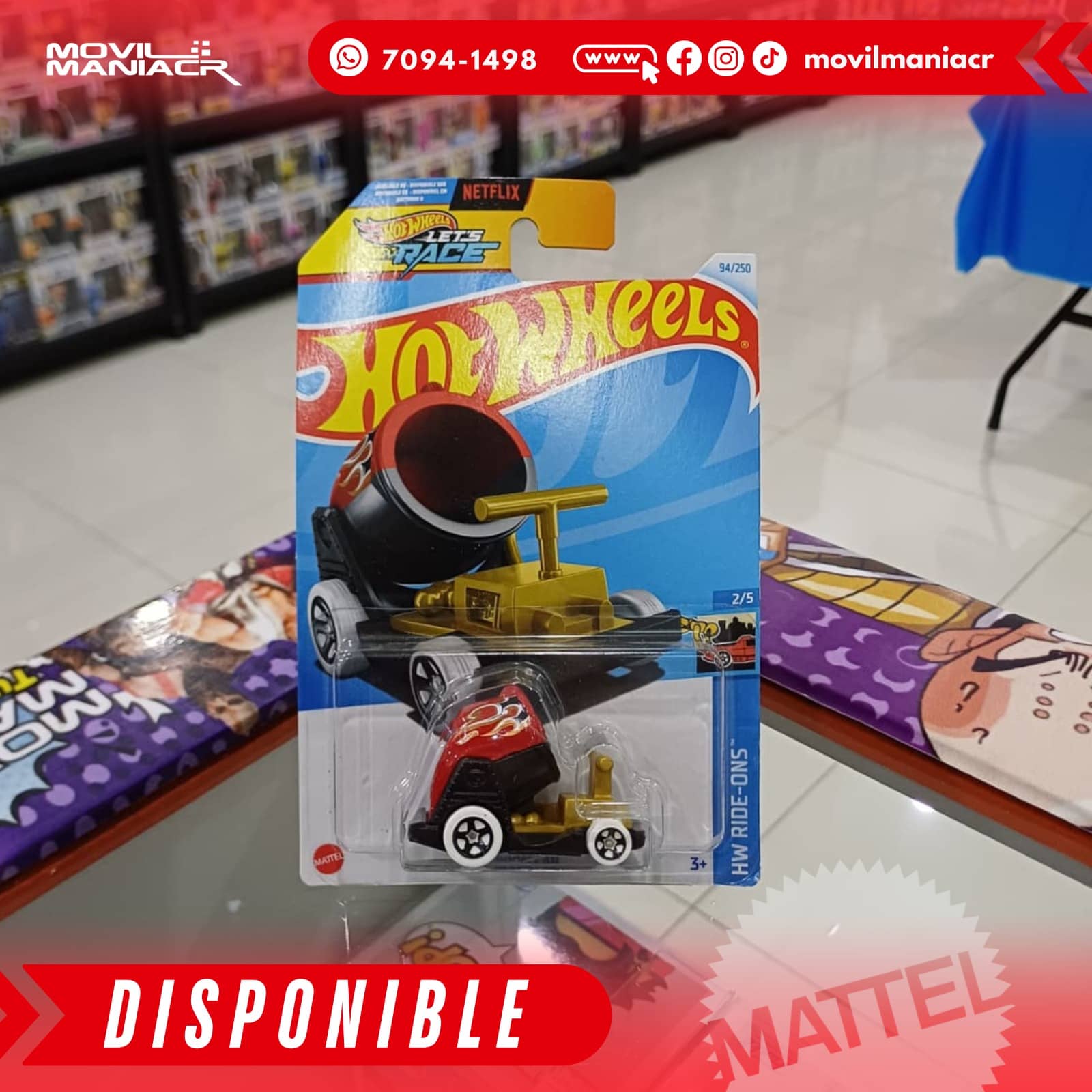 Hot Wheels Boom Car (94/250) 2024 Dorado – (Stock) ¡Disponible Ahora! 1 Hot Wheels Boom Car (94250) 2024 Dorado – (Stock) ¡Disponible Ahora!