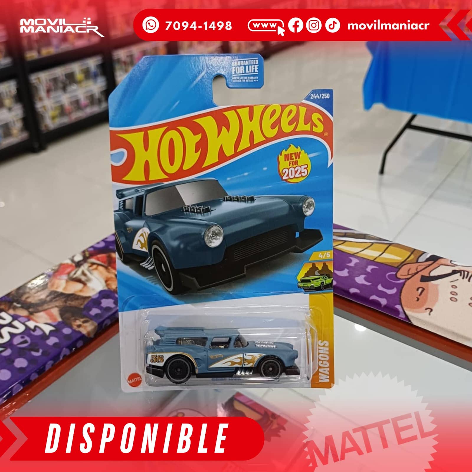 Hot Wheels Gone Mad (244/250) 2025 – (Stock) ¡Disponible Ahora! 1 Hot Wheels Gone Mad (244250) 2025 – (Stock) ¡Disponible Ahora!