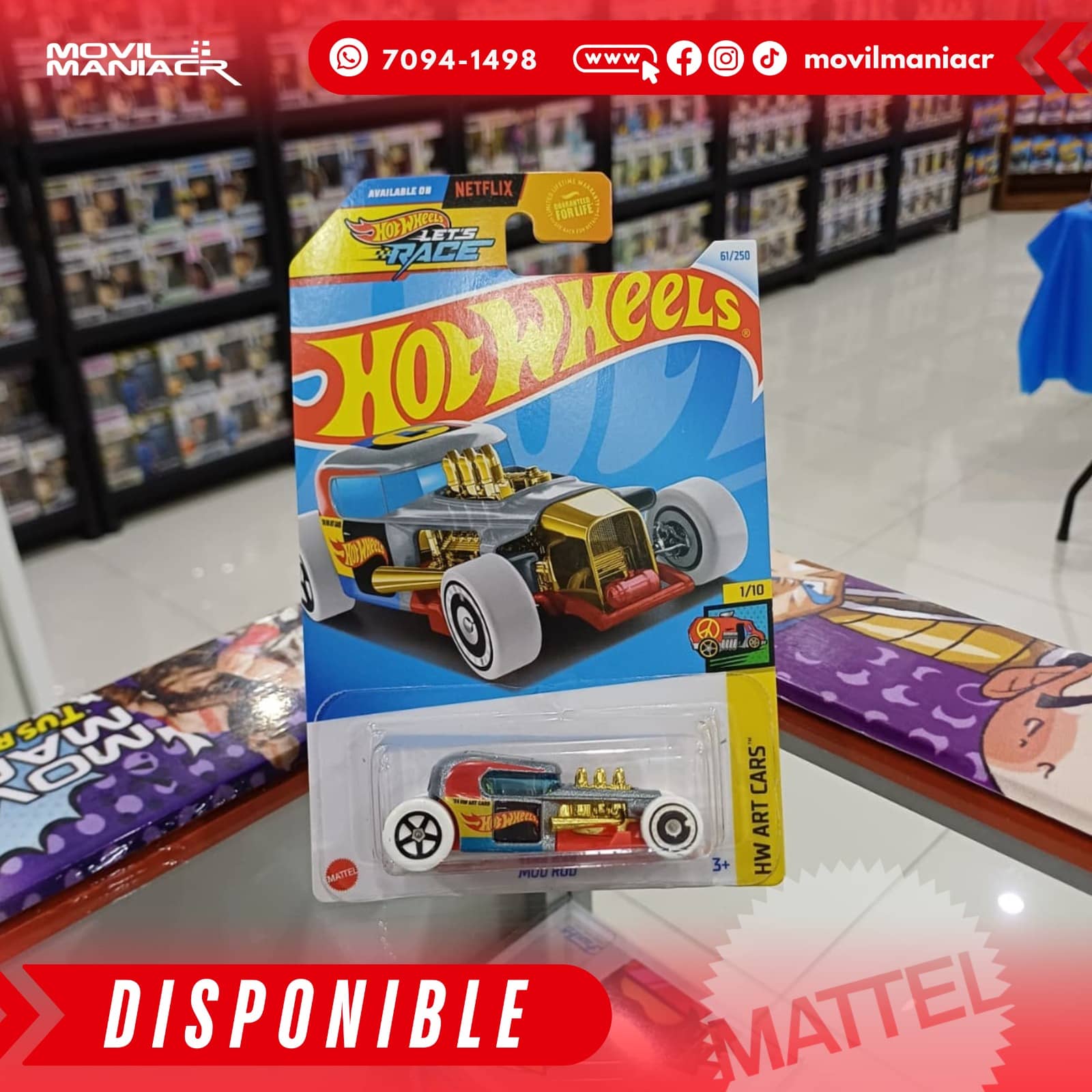 Hot Wheels Mod Rod (61/250) 2024 Gris – (Stock) ¡Disponible Ahora! 1 Hot Wheels Mod Rod (61250) 2024 Gris – (Stock) ¡Disponible Ahora!
