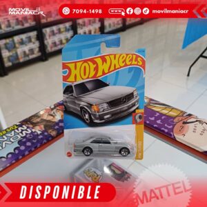 Hot Wheels '89 Mercedes-Benz 560 SEC AMG (150250) 2023 – (Stock) ¡Disponible Ahora!