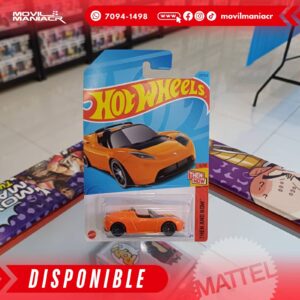 Hot Wheels Tesla Roadster (217250) 2023 – (Stock) ¡Disponible Ahora!