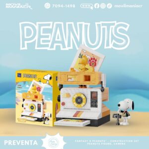 Armable Pantasy Peanuts Snoopy Camera(86915) - (Preventa) ¡Reserva Ahora!