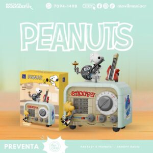 Armable Pantasy Peanuts Snoopy Radio(86916) - (Preventa) ¡Reserva Ahora!