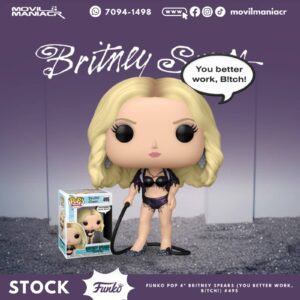 Funko Pop Britney Spears Work B!tch #495 - (Stock) ¡Disponible Ahora!