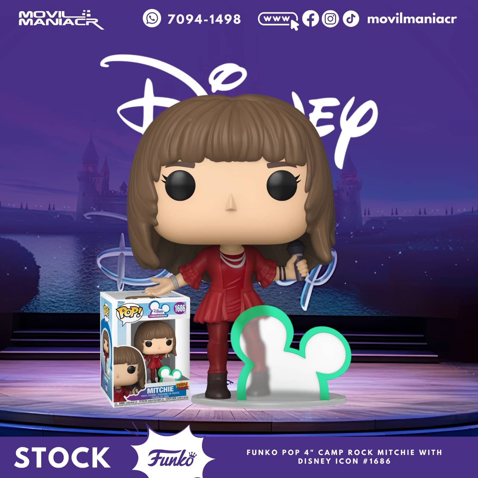 Funko Pop Disney Throwback Mitchie #1686 - (Stock) ¡Disponible Ahora! 1 Funko Pop Disney Throwback Mitchie #1686 - (Stock) ¡Disponible Ahora!
