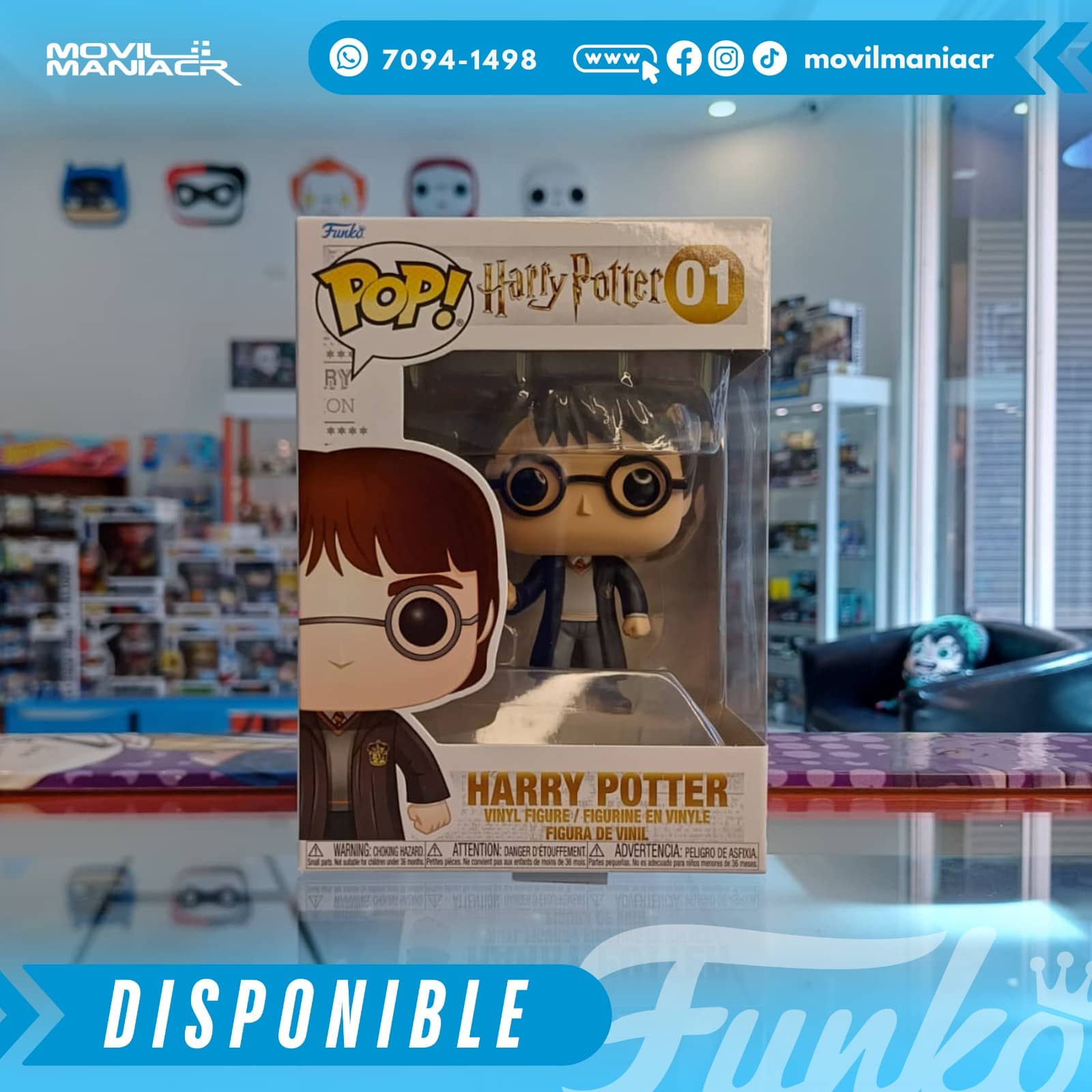 Funko Pop Harry Potter #01 - (Stock) ¡Disponible Ahora! 2 Funko Pop Harry Potter #01 - (Stock) ¡Disponible Ahora! - Imagen 2