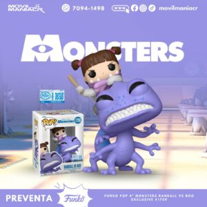 Funko Pop Monster Inc Randall w Boo Exclusivo #1759 - (Preventa) ¡Reserva Ahora!