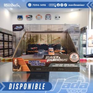 Set Jada Toys Fast and Furious – (Stock) ¡Disponible Ahora!