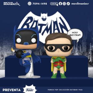 Colección 2 Funko Pop Batman 1966 - (Preventa) ¡Reserva Ahora!