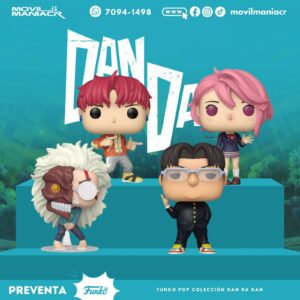 Colección 4 Funko Pop DanDaDan W2 - (Preventa) ¡Reserva Ahora!