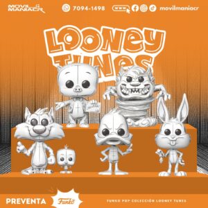 Colección 5 Funko Pop Looney Tunes Sumi-Ink - (Preventa) ¡Reserva Ahora!