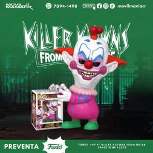 Funko Pop Killer Klowns from Outer Space Slim #2074 - (Preventa) ¡Reserva Ahora!