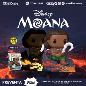Funko Pop Moana Maui GITD Premium #1764 - (Preventa) ¡Reserva Ahora!