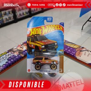 Hot Wheels Chevy Blazer 4x4 (81250) 2025 – (Stock) ¡Disponible Ahora!