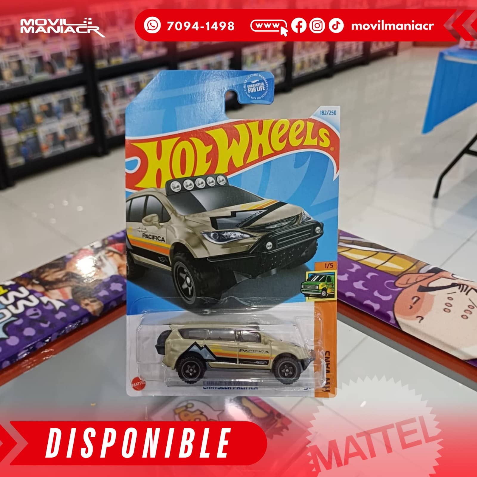 Hot Wheels Chrysler Pacifica (182/250) 2024 – (Stock) ¡Disponible Ahora! 1 Hot Wheels Chrysler Pacifica (182250) 2024 – (Stock) ¡Disponible Ahora!