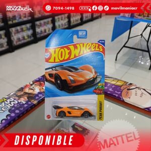 Hot Wheels Czinger 21C (192/250) 2025 – Naranja (Stock) ¡Disponible Ahora!