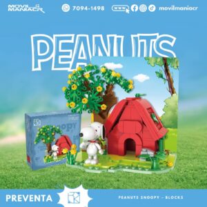 Armable Hsanhe Peanuts Snoopy Caseta(S004) - (Preventa) ¡Reserva Ahora!