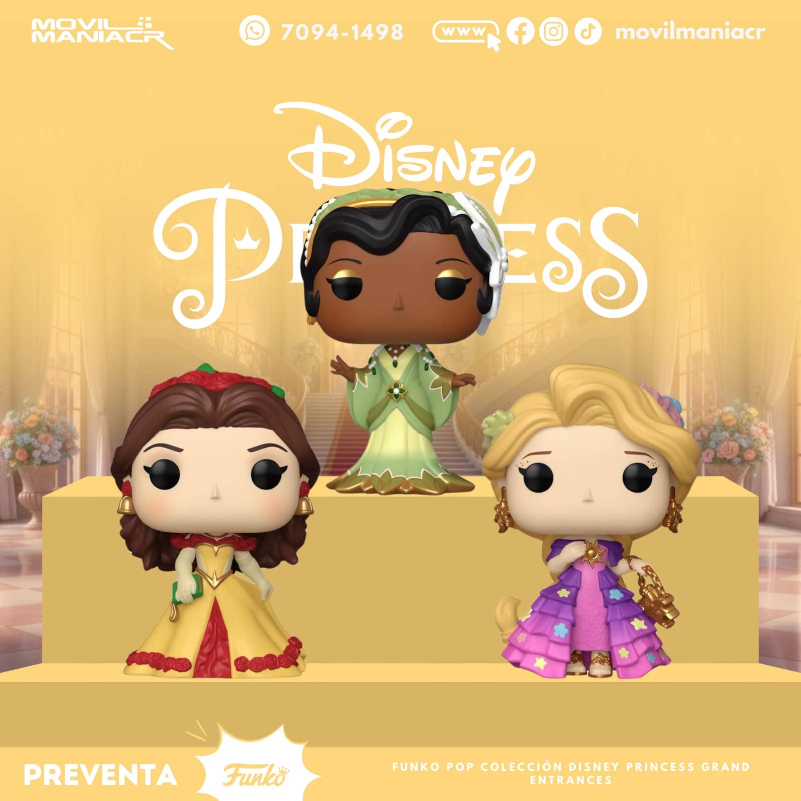 Colección 3 Funko Pop Disney Princess Grand Entrances - (Preventa) ¡Reserva Ahora! 1 Colección 3 Funko Pop Disney Princess Grand Entrances - (Preventa) ¡Reserva Ahora!