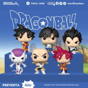 Colección 6 Funko Pop Dragon Ball - (Preventa) ¡Reserva Ahora!
