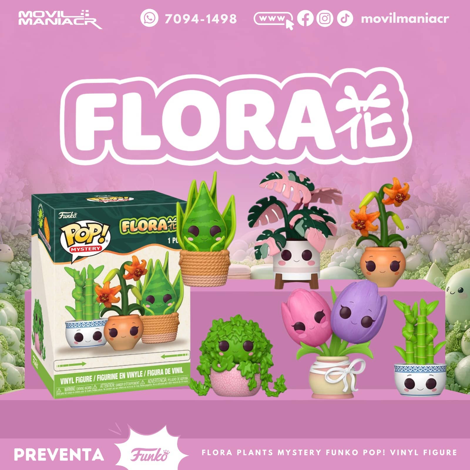 Funko Pop Flora Plants Mystery(Ver descripción) - (Preventa) ¡Reserva Ahora! 1 Funko Pop Flora Plants Mystery(Ver descripción) - (Preventa) ¡Reserva Ahora!