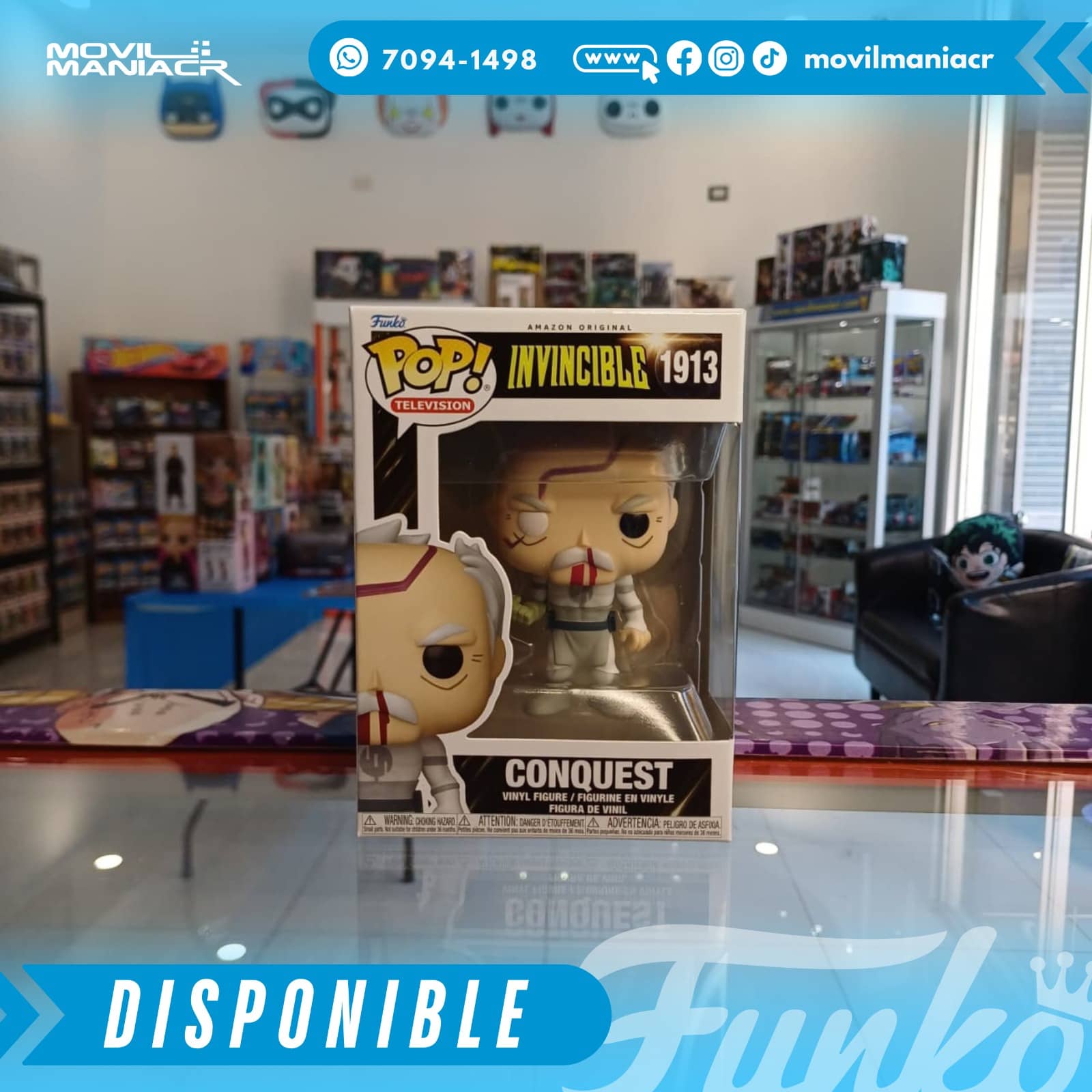 Funko Pop Invincible Conquest #1913 - (Stock) ¡Disponible Ahora! 2 Funko Pop Invincible Conquest