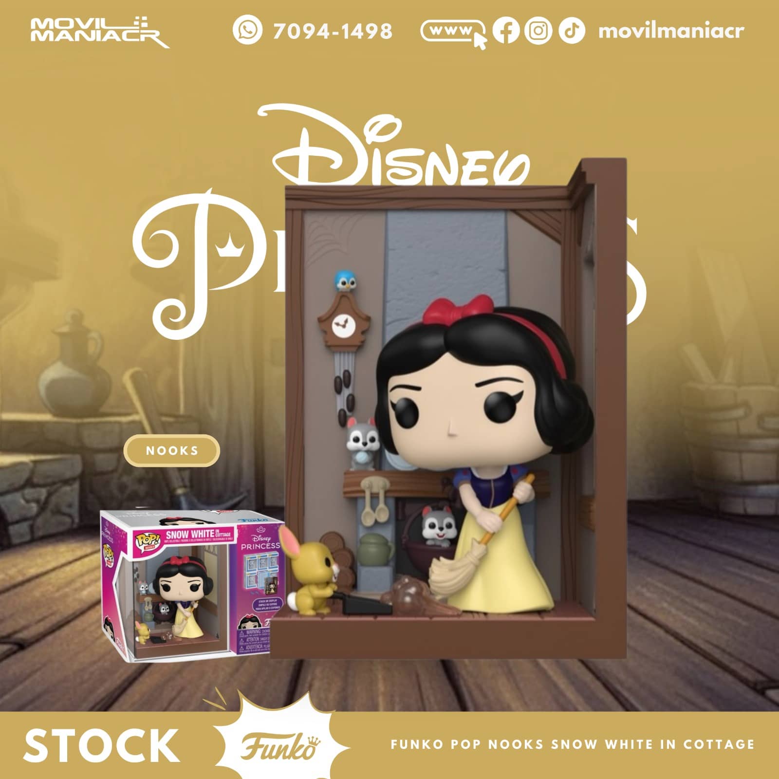 Funko Pop Snow White Nook - (Stock) ¡Disponible Ahora! 1 Funko Pop Snow White Nook - (Stock) ¡Disponible Ahora!