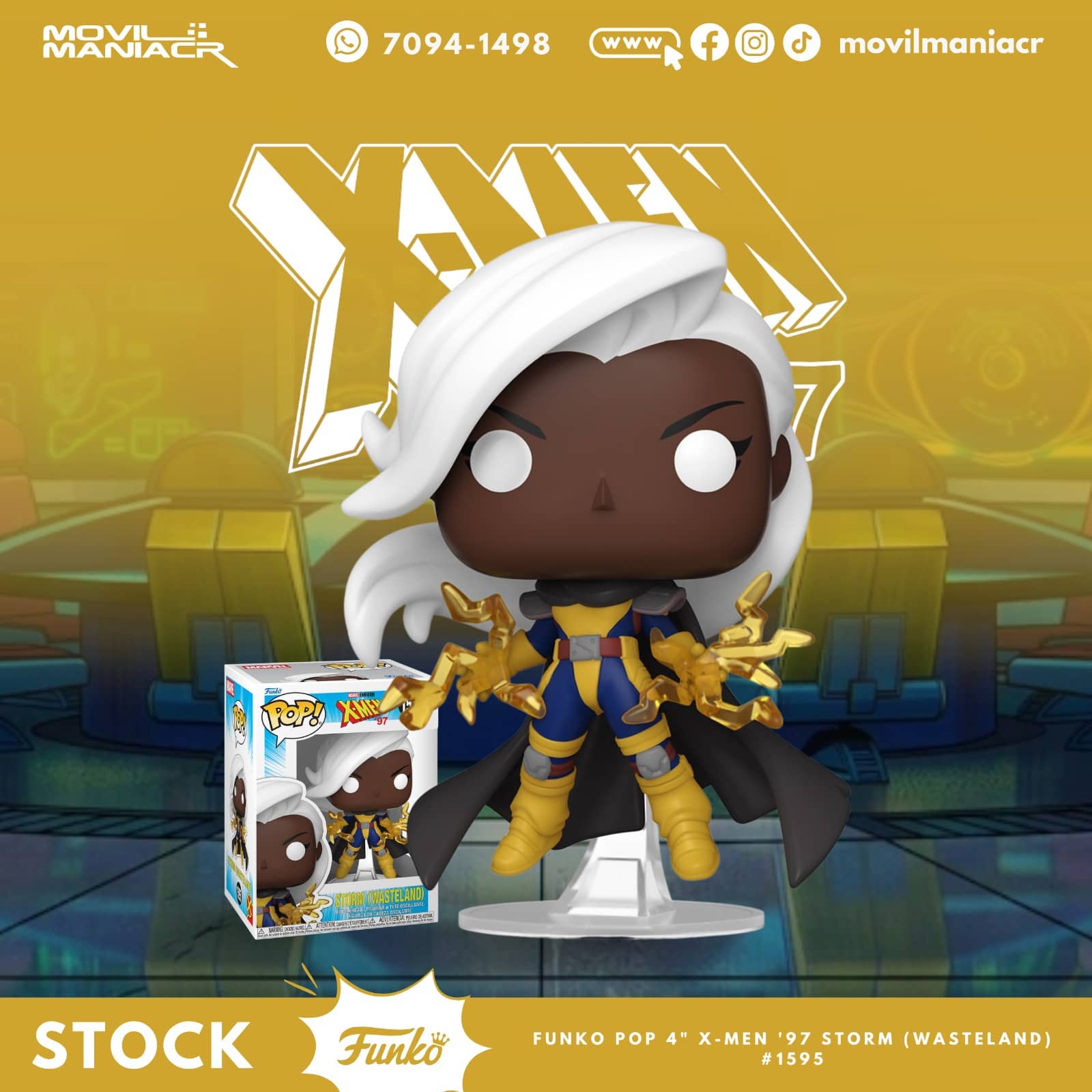 Funko Pop X-Men '97 Storm (Wasteland) #1595 - (Stock) ¡Disponible Ahora! 1 Funko Pop X-Men '97 Storm (Wasteland) #1595 - (Stock) ¡Disponible Ahora!