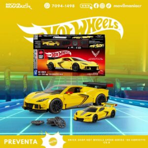 Hot Wheels Brick Shop '20 Corvette C8.R Escala 132 - (Preventa) ¡Reserva Ahora!